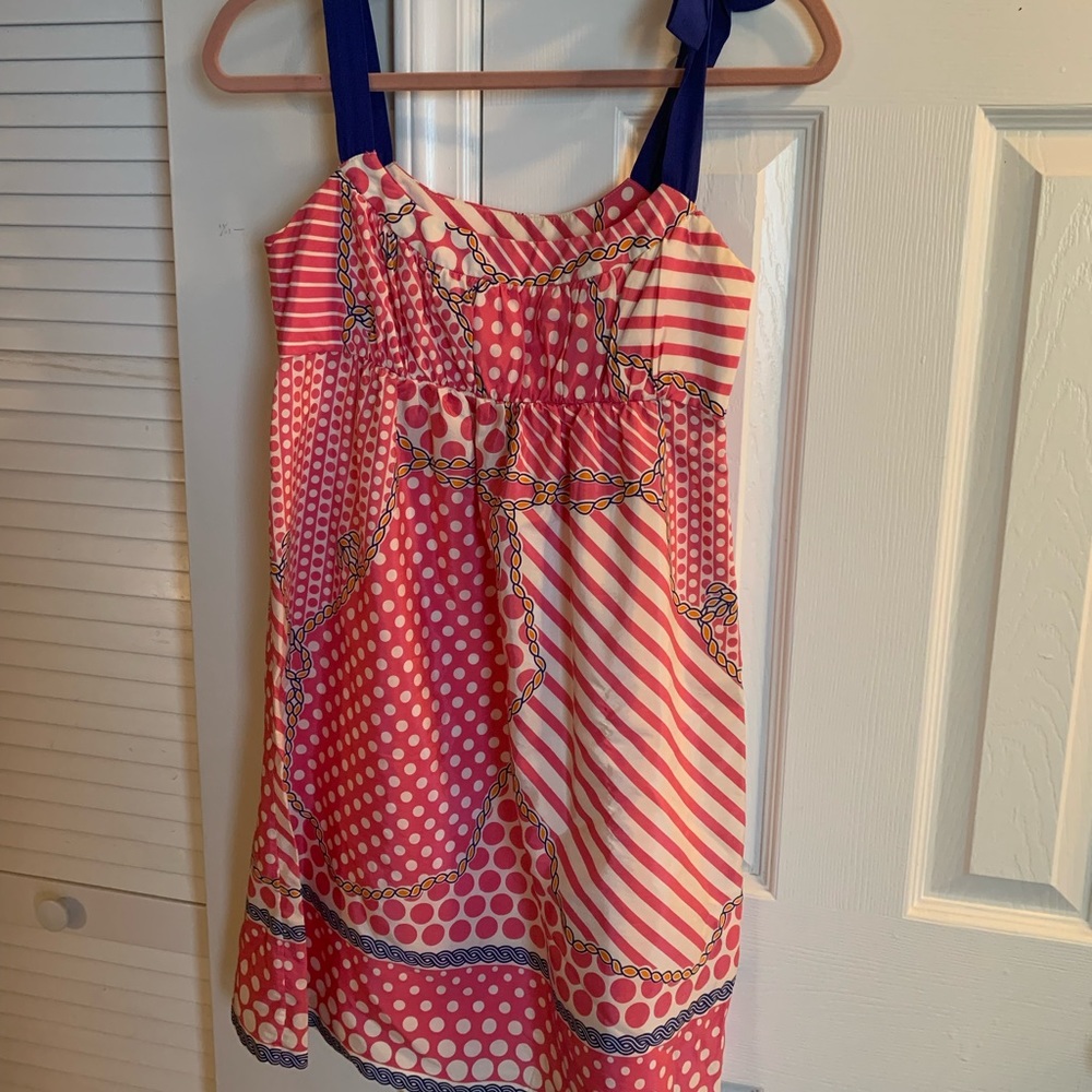 Tibi patterned dress